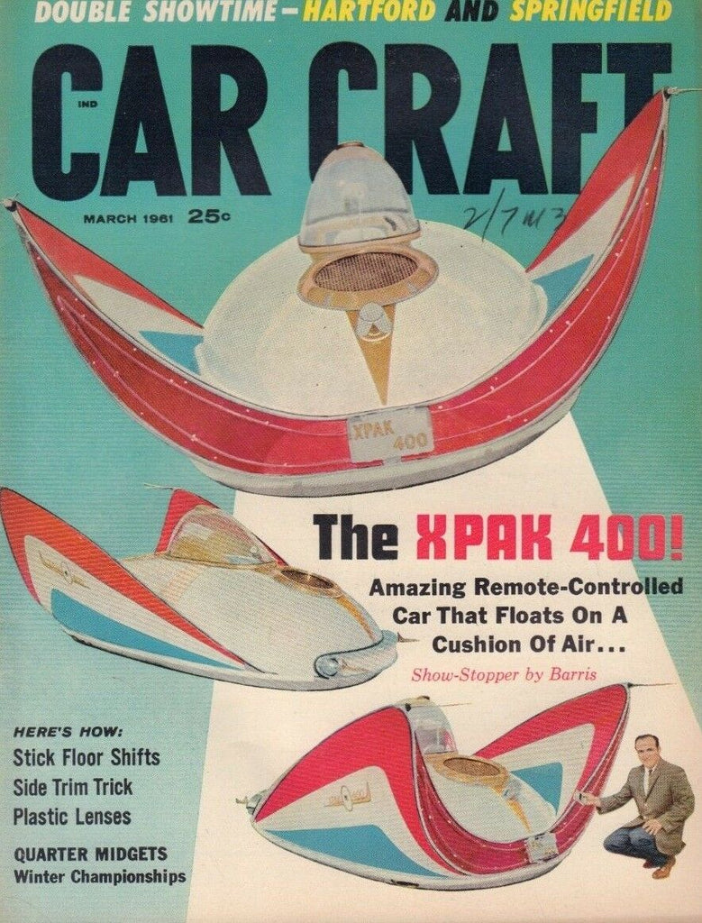 Car Craft March 1961 Xpak 400 Al Palacy 122218DBE
