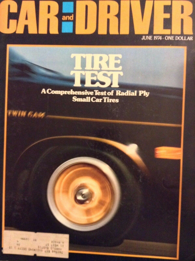 Car And Driver Magazine Tire Test June 1974 110417nonrh