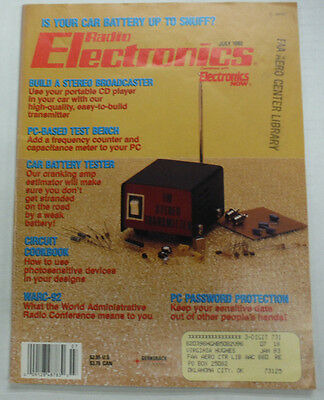 Radio Electronics Magazine Build A Stereo Broadcaster July 1992 FAL 062315R