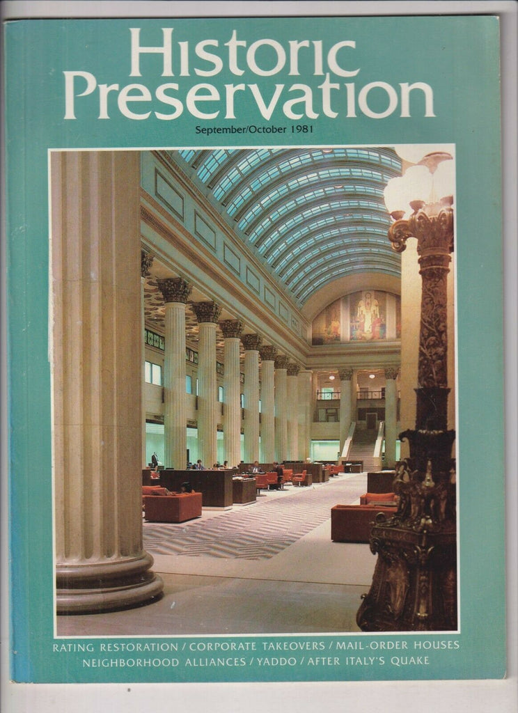 Historic Preservation Rating Restoration September/October 1981 021020nonr