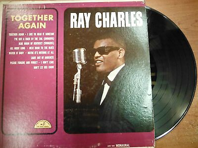 33 RPM Vinyl Ray Charles Together Again ABC Paramount Records T90847 050115SM