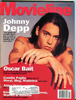Movieline Magazine October 1994 Johnny Depp EX 041416jhe