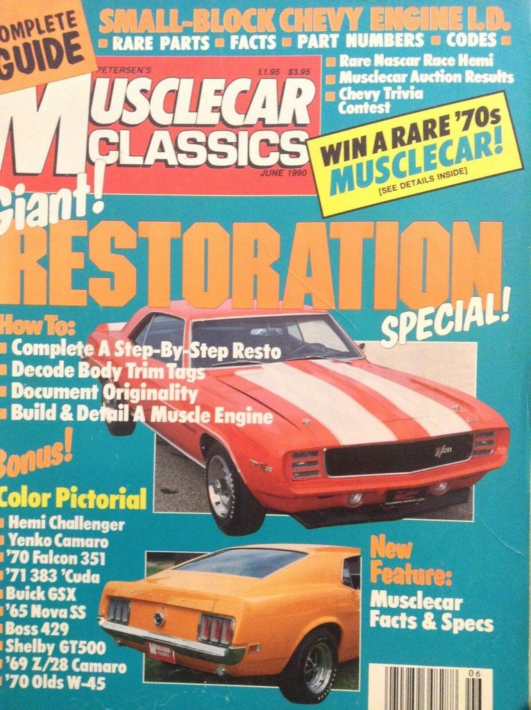 Musclecar Classics Magazine Restoration Special June 1999 031318nonrh