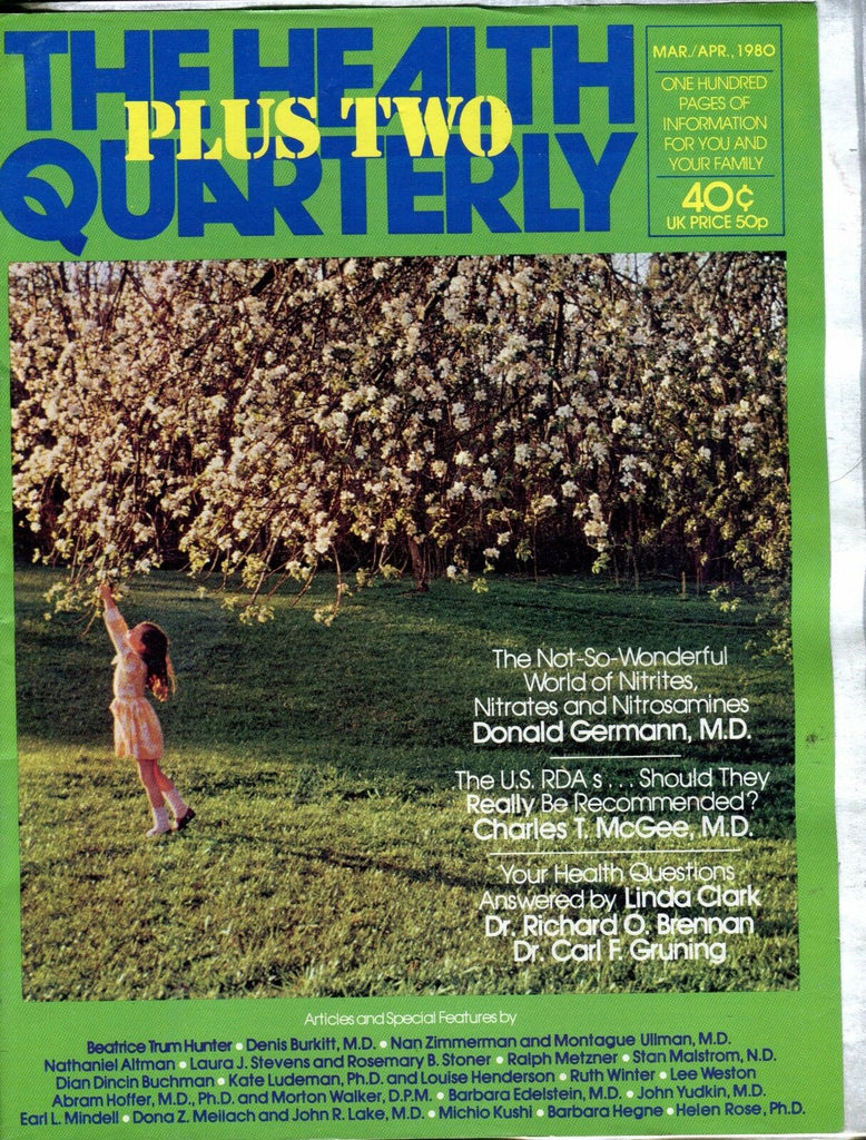 The Health Quarterly Magazine March/April 1980 VG No ML 050917nonjhe
