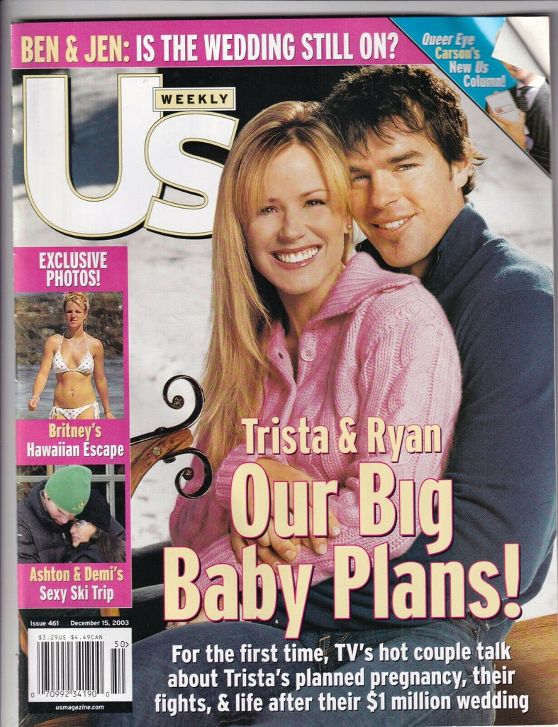 Us Weekly Mag Trista Rehn & Ryan Sutter December 15, 2003 112719nonr
