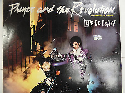 Prince and the Revolution 2-Cut Maxi Single Let's Go Crazy 33RPM 053016 TLJ
