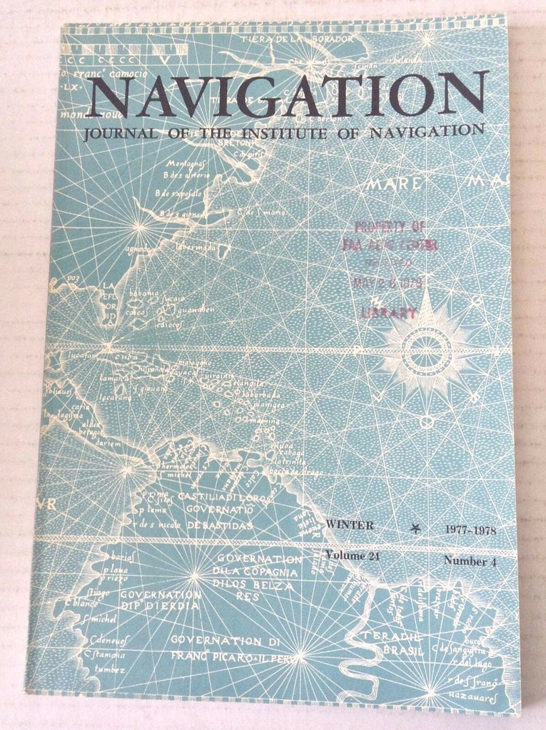 Navigation Magazine Message From The Executive Dir Winter 1977 FAL 042817nonrh