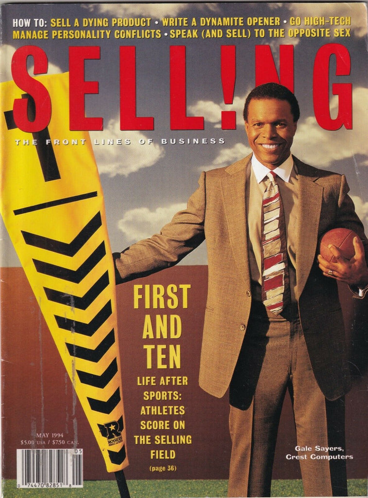 Selling Magazine Gale Sayers Crest Computers May 1994 081319nonr
