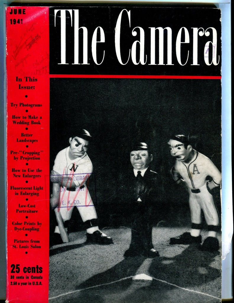 The Camera Magazine June 1941 William Martin GD 042617nonjhe