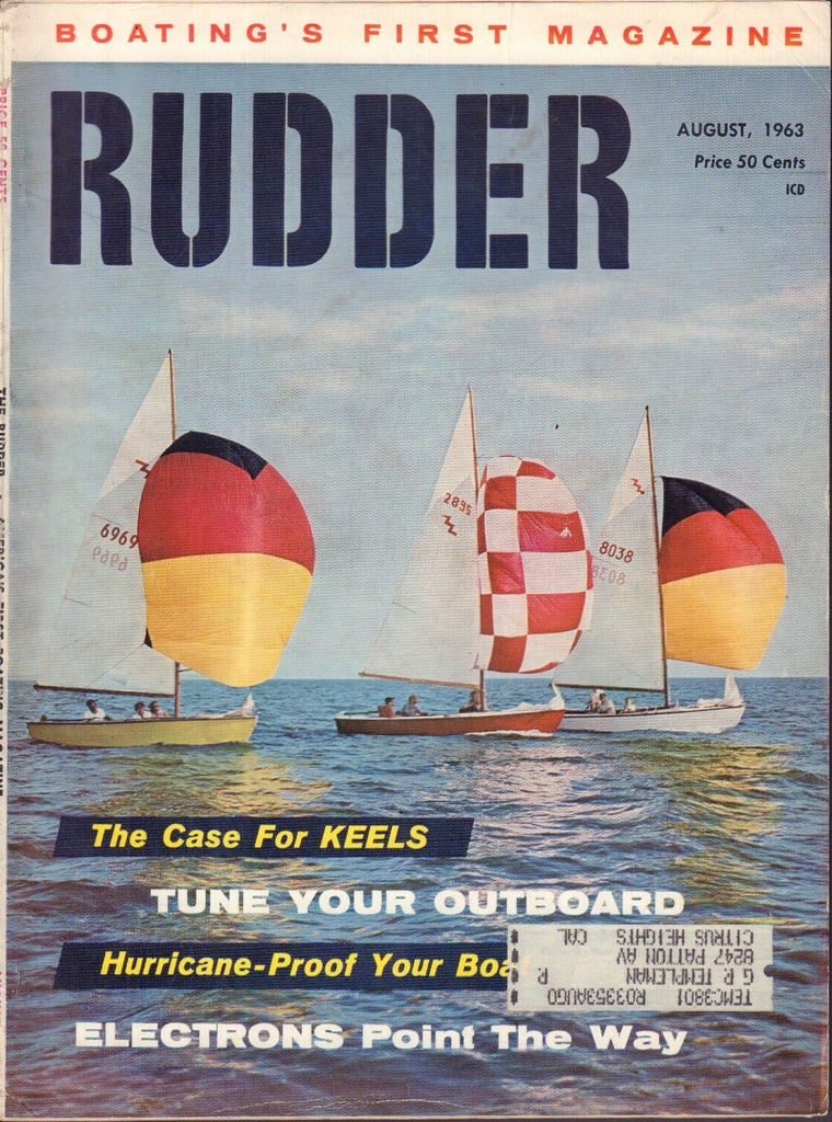 Rudder August 1963 The Case for Keels, Hurricane Proofing w/ML 042117nonDBE