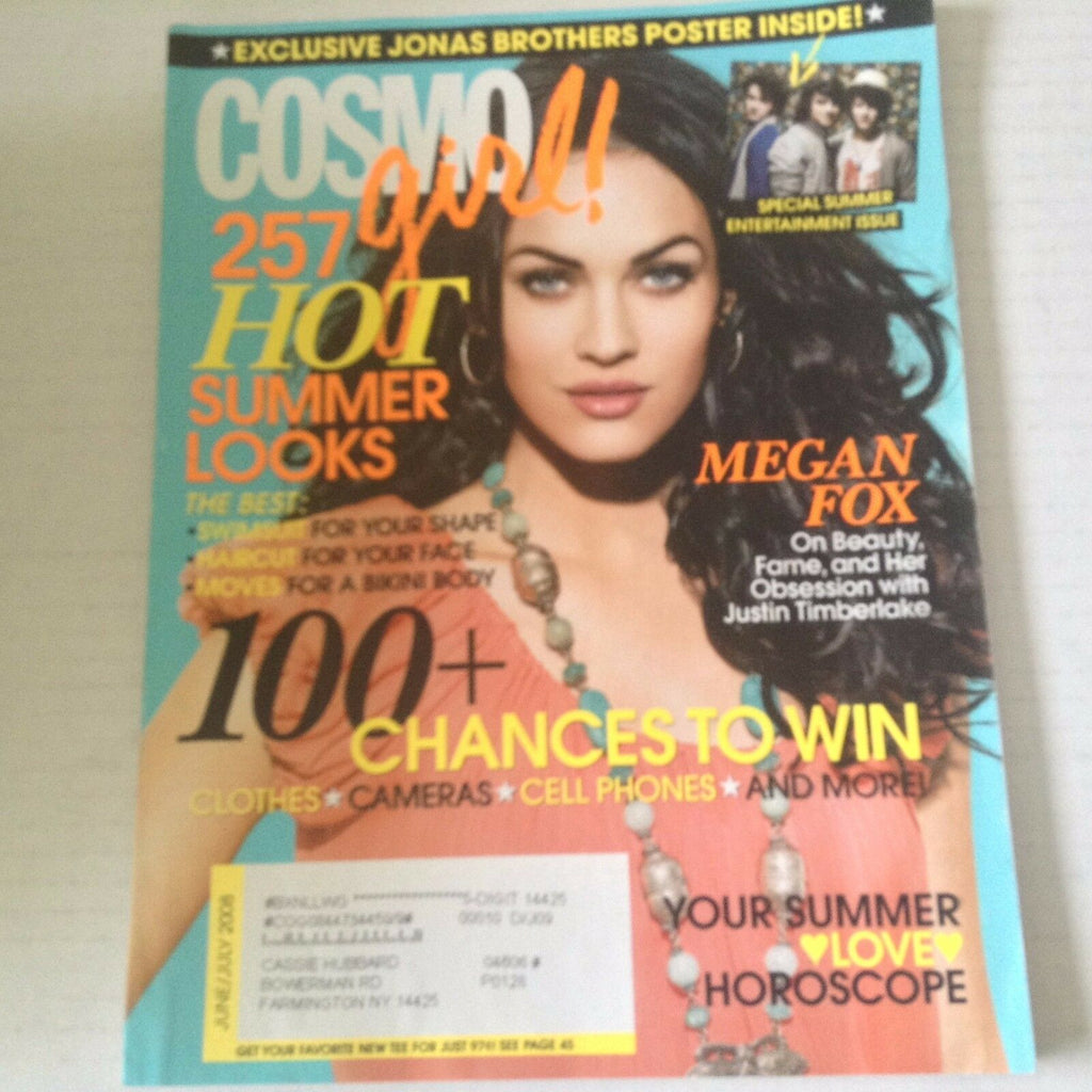 Cosmo Girl! Magazine Megan Fox Hot Summer Looks June/July 2008 051717nonrh