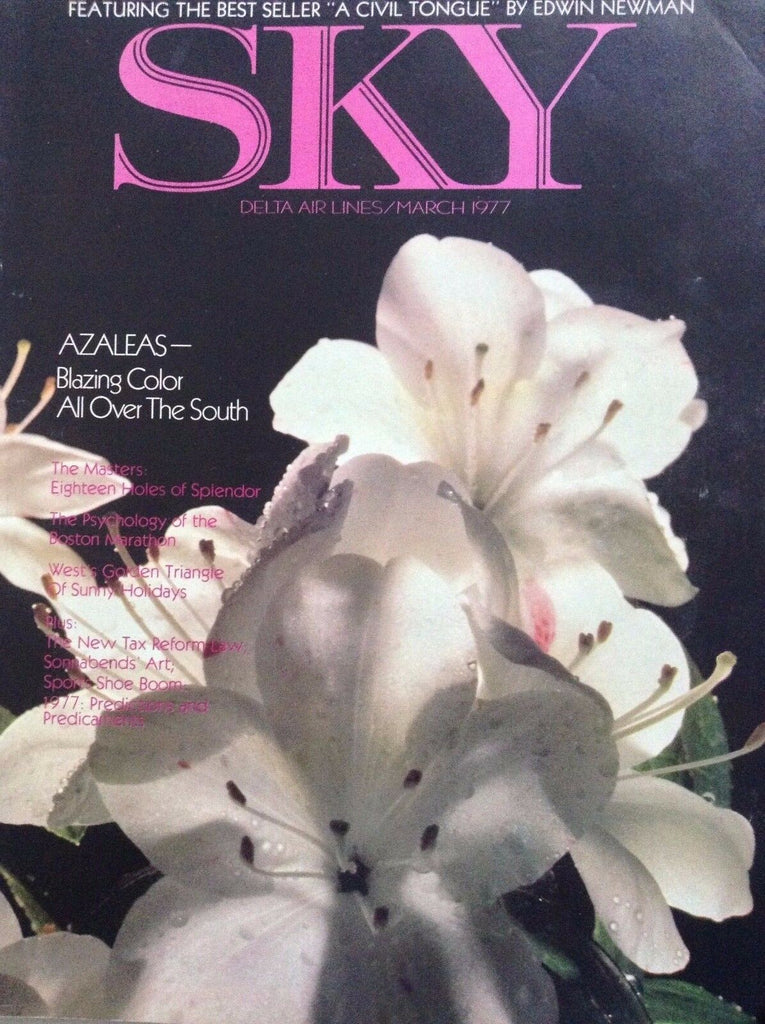 Sky Magazine Azaleas Blazing In The South March 1977 101217nonrh3
