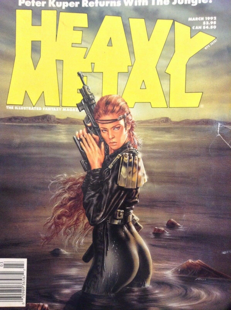 Heavy Metal Magazine Peter Kuper Returns March 1992 121417nonrh