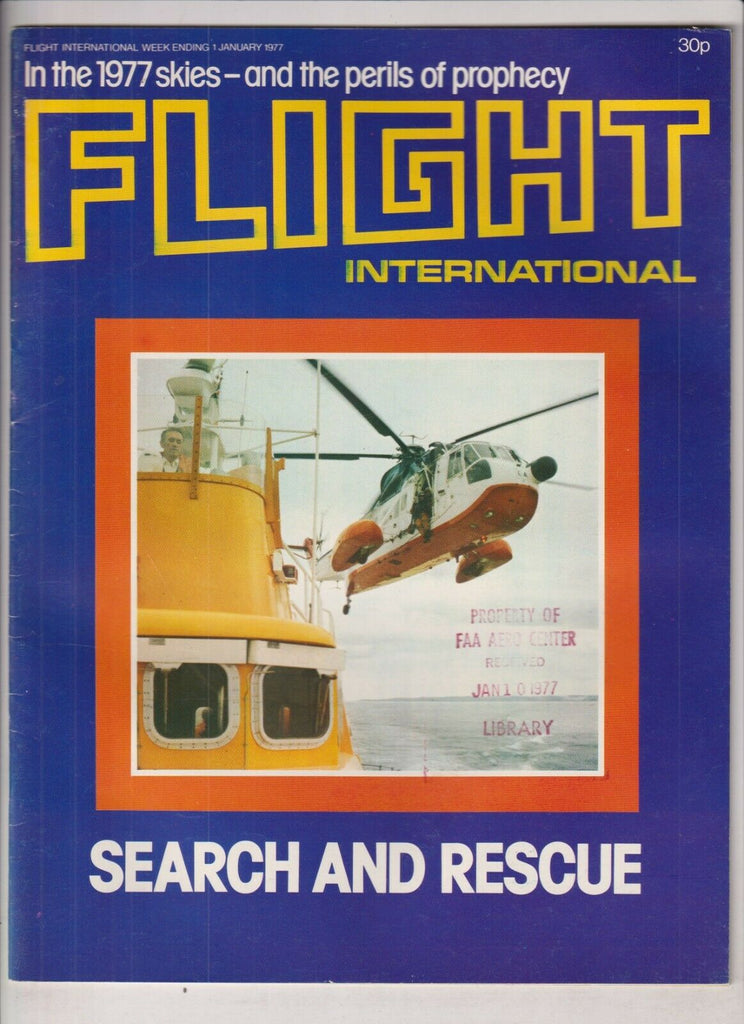 Flight International Mag Search And Rescue January 1, 1977 022120nonr