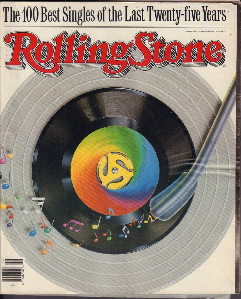 Rolling Stone September 8 1988 100 Best Singles w/ML Gd 122816DBE