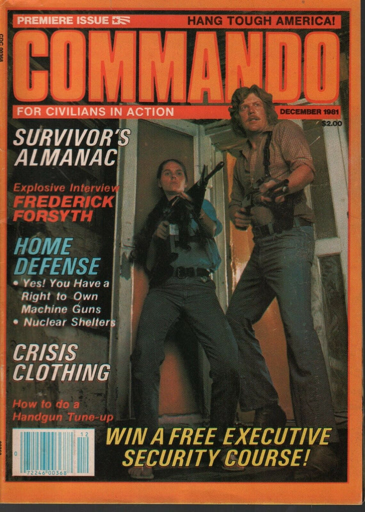 Commando Magazine December 1981 First Issue Frederick Forsyth 082520AME
