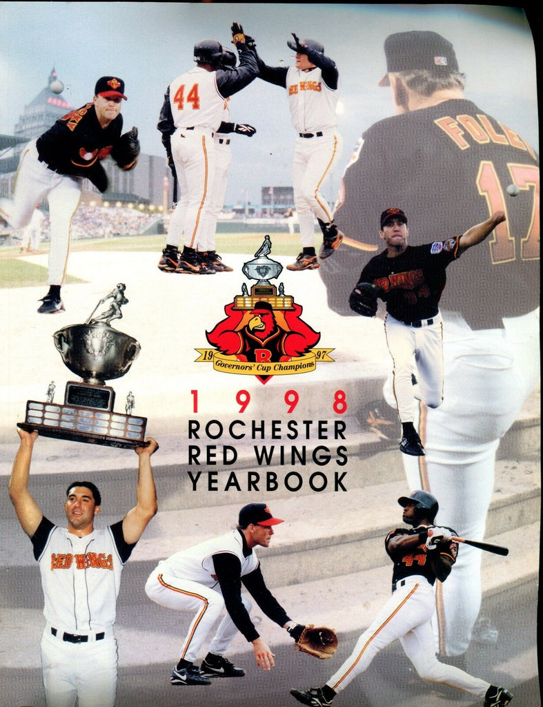 1998 Rochester Red Wings Yearbook EX 021617jhe