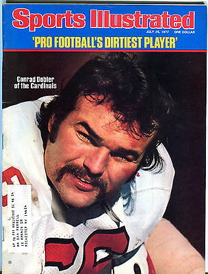 Sports Illustrated Magazine July 25 1977 Conrad Dobler EX 031516jhe