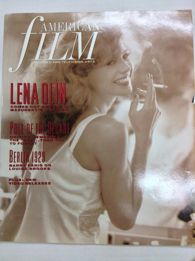 American Film Magazine Lena Olin Louise Brooks November 1989 040917nonrh