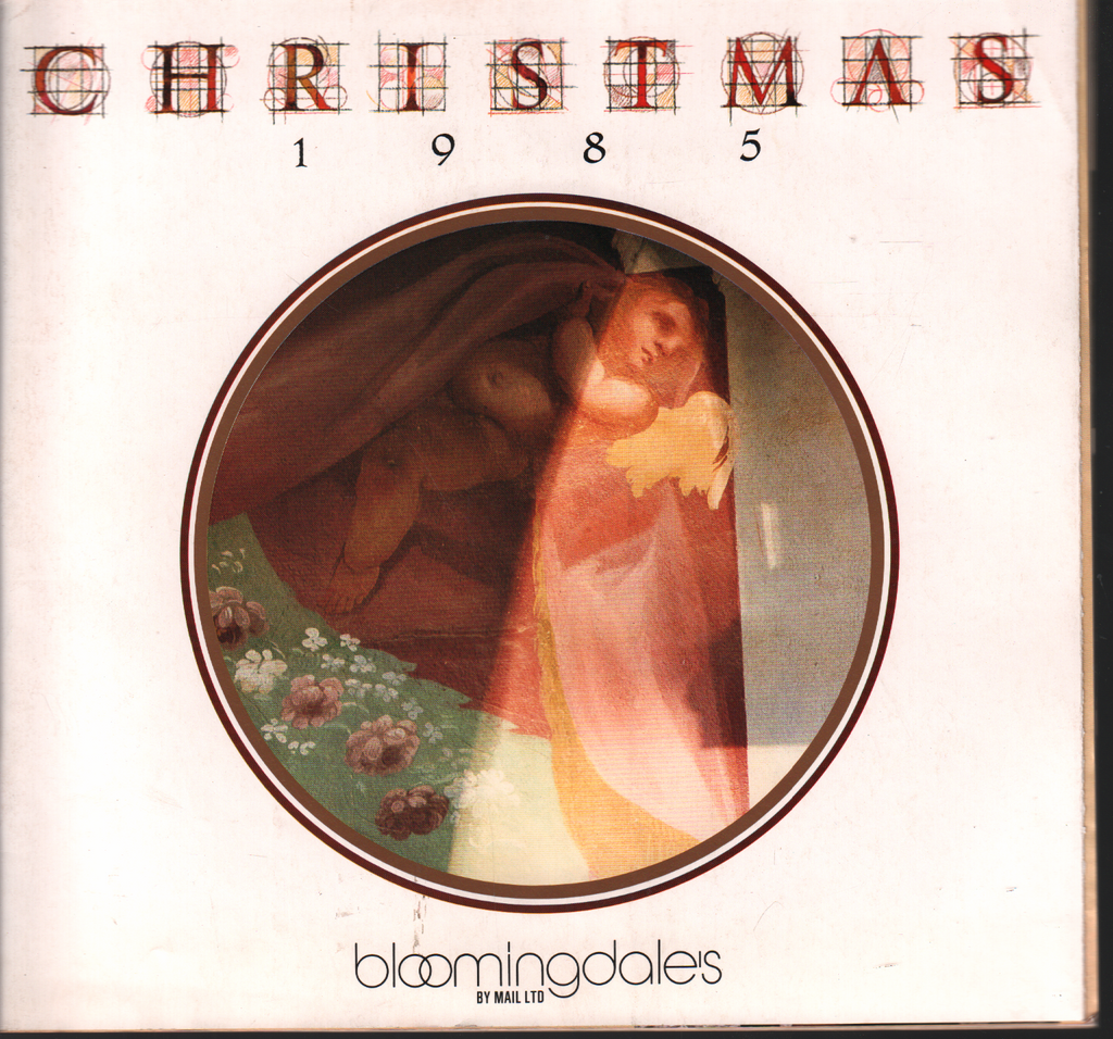 Bloomingdales Christmas 1985 Clothing Fashion Rare Vintage Catalog 061820AME2