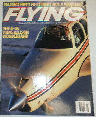 Flying Magazine The A-36 Joins Allison Wonderland May 1988 122314R