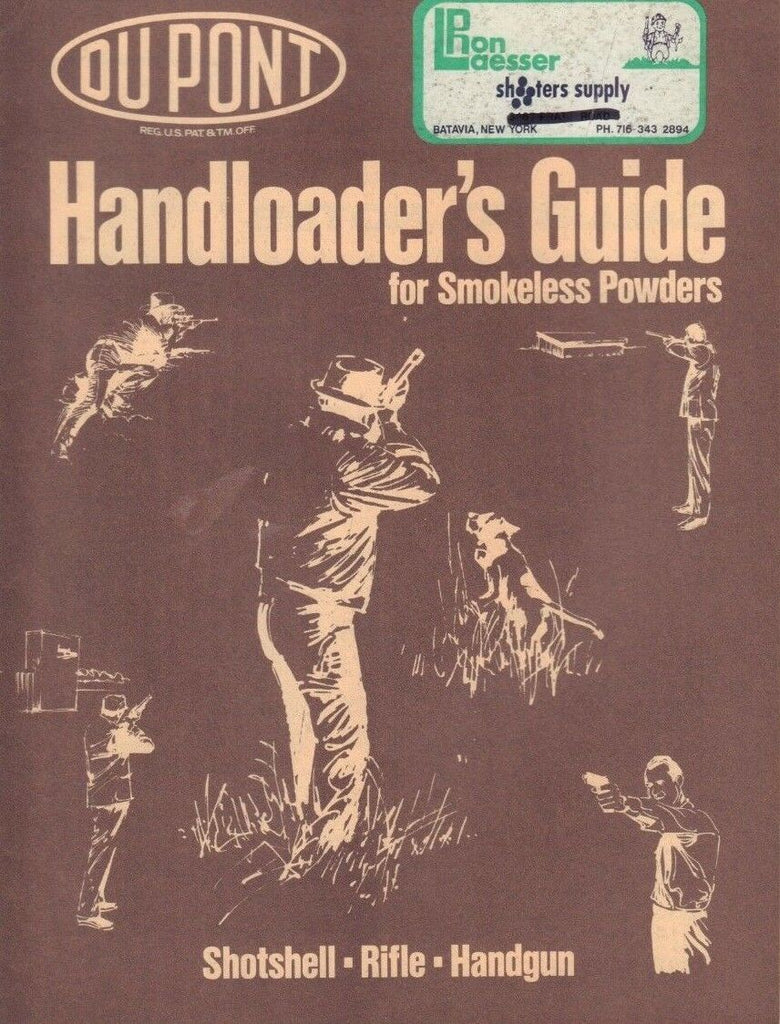 Du Pont Handloader's Guide For Smokeless Powders January 1978 011519DBE