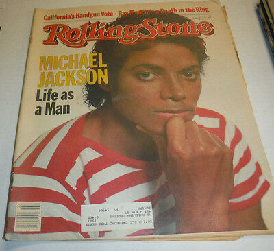 Rolling Stone Magazine Michael Jackson & Ray Mancini February 1983 050715R2