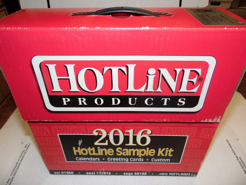 Salesman Samples calendar Lot of 56 Calendars 2016 Hotline Sample Kit