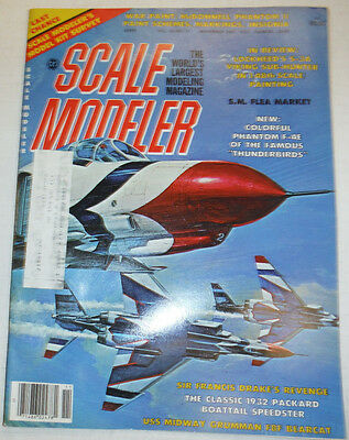 Scale Modeler Magazine Phantom F-4E Thunderbirds November 1981 040915R
