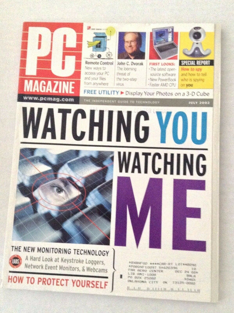 PC Magazine New Monitoring Technology July 2002 022717NONRH