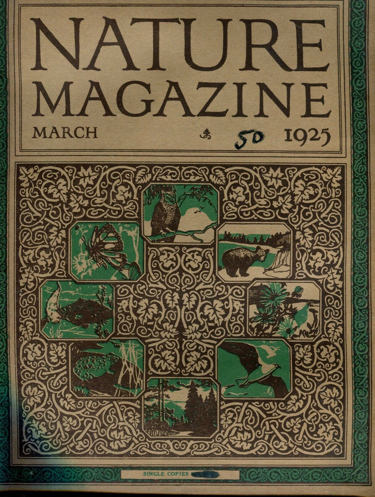 Nature Magazine March 1925 VG No ML 020817jhe