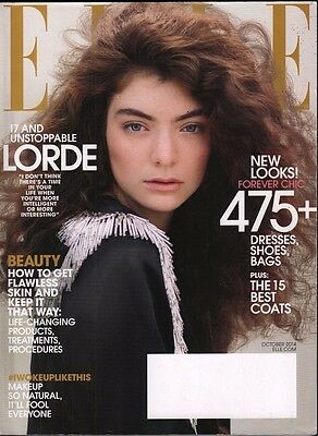 Elle October 2014 17 and unstoppable, Lorde VG 020916DBE