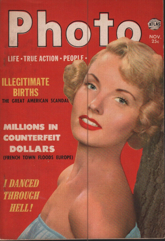 Photo Digest November 1952 Jane Russell Cheesecake Pin Up 092418ame
