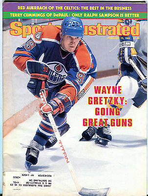 Sports Illustrated Magazine February 15 1982 Wayne Gretzky Oilers EX 022616jhe