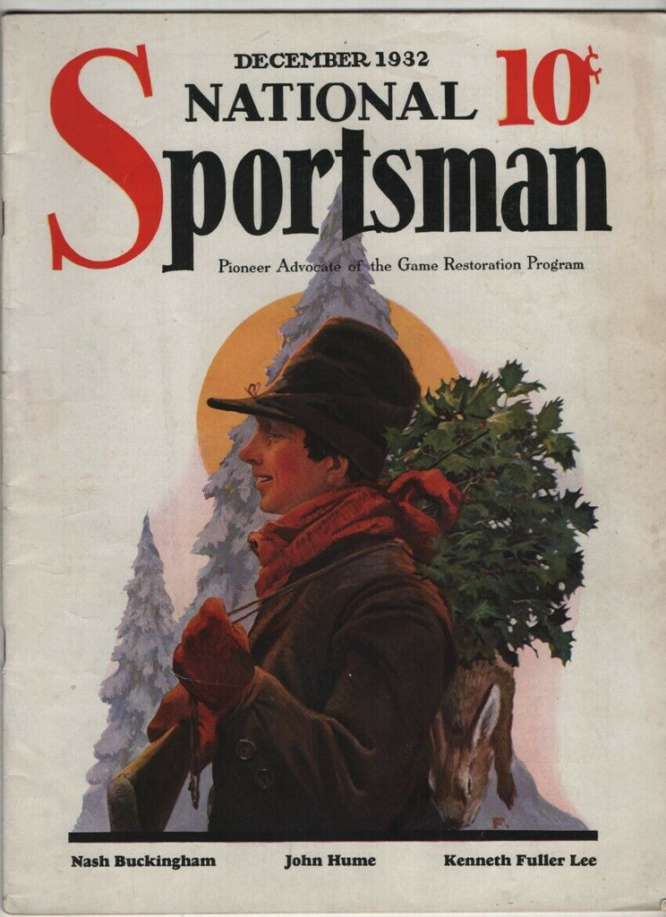 National Sportsman Mag Black Duck On Merrymeeting Bay December 1932 020321nonr