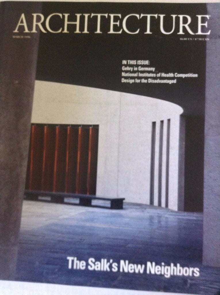 Architecture Magazine The Salk's New Neighbors March 1996 081817nonrh2