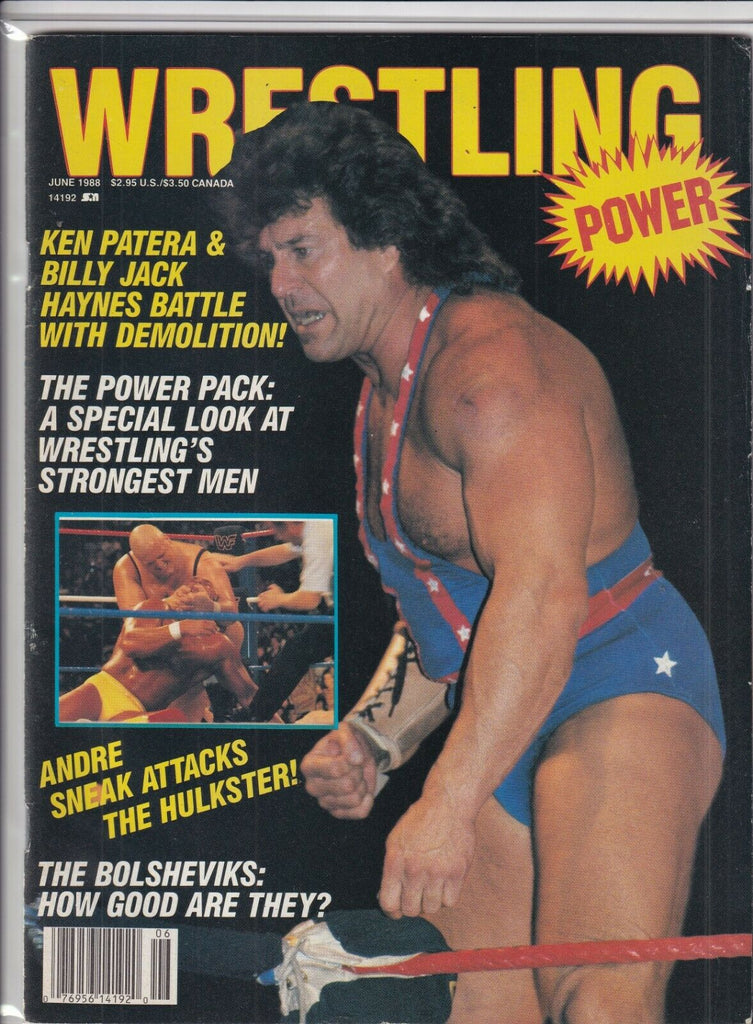 Wrestling Power Mag Ken Patera Billy Jack June 1988 091719nonr