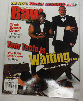 Raw Magazine The Dudley Brothers Jim Ross July 2000 060915R