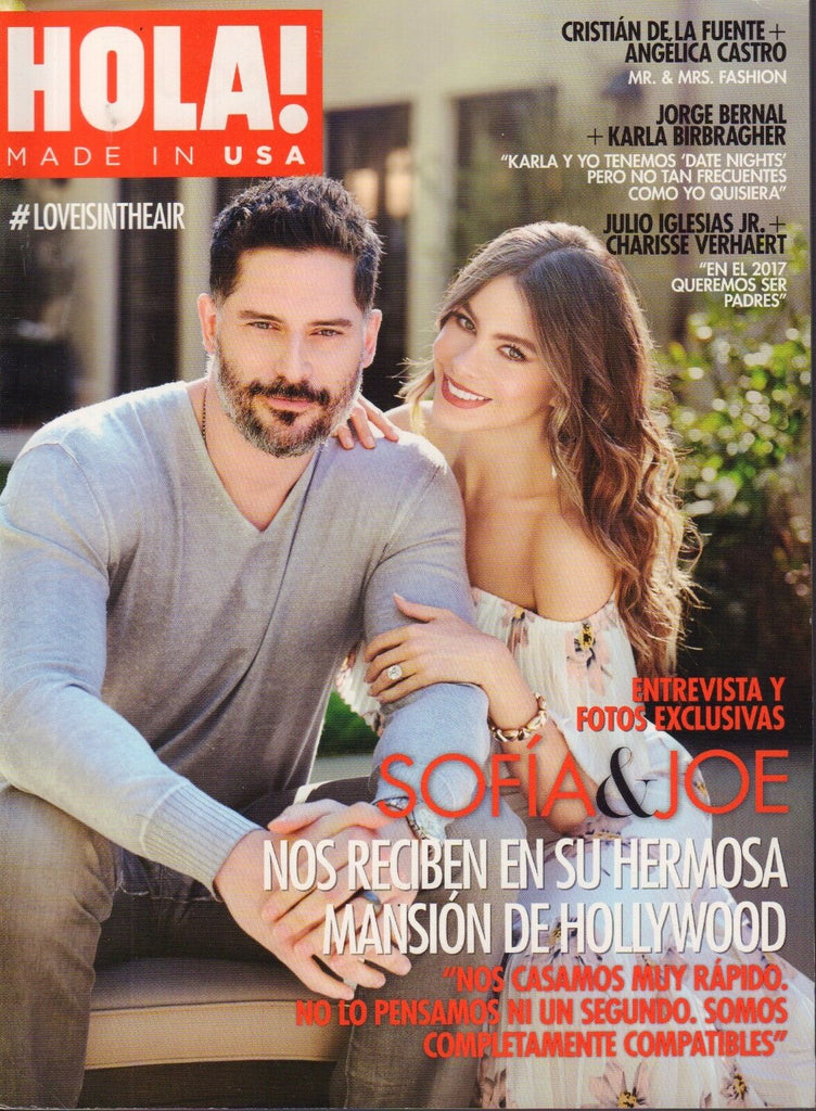 Hola! USA Spanish Celebrity Magazine Sofia Vergara, Joe Manganiello 032917nonDBE