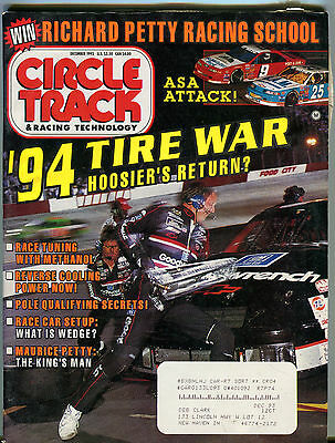 Circle Track & Racing Technology Magazine December 1993 Tire War VGEX 052016jhe
