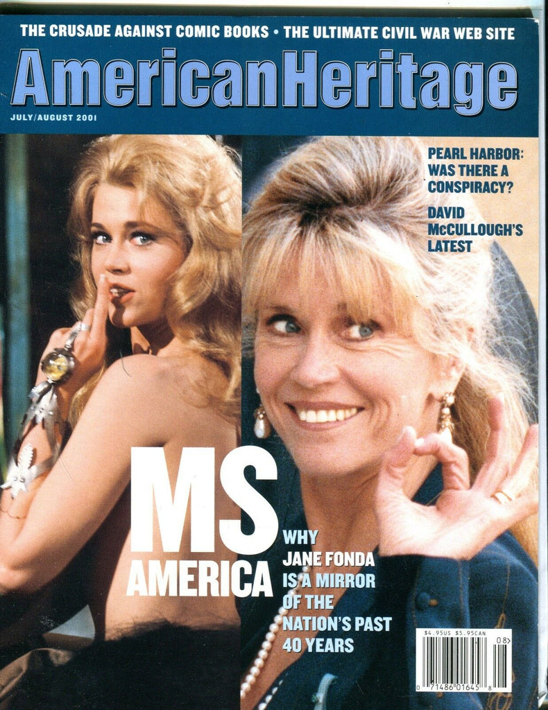 American Heritage Magazine July/August 2001 Jane Fonda EX No ML 111816jhe