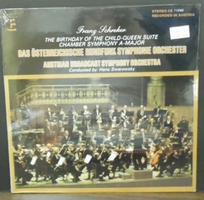Franz Schreker the birthday of the child-queen suite Chamber Symphony 010519LLE