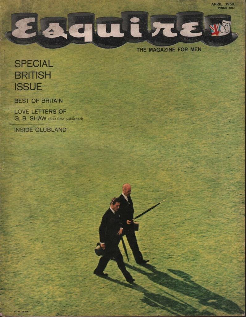 Esquire April 1958 Peter Faulk Desmond Russell WH Auden 090318DBE