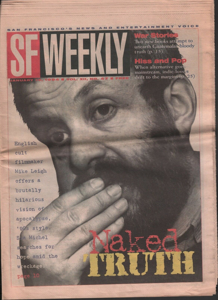 SF Weekly January 19 1994 Mike Leigh Sia Michel Trent D'arby 052218DBE2