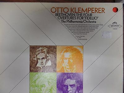Otto Klemperer Beethoven: The Four Overtures for Fidelio 33RPM 011316 TLJ3