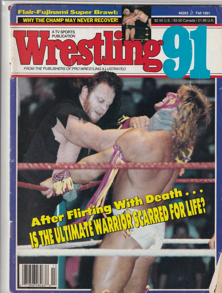 Wrestling Magazine Undertaker Ultimate Warrior Fall 1991 061819nonr