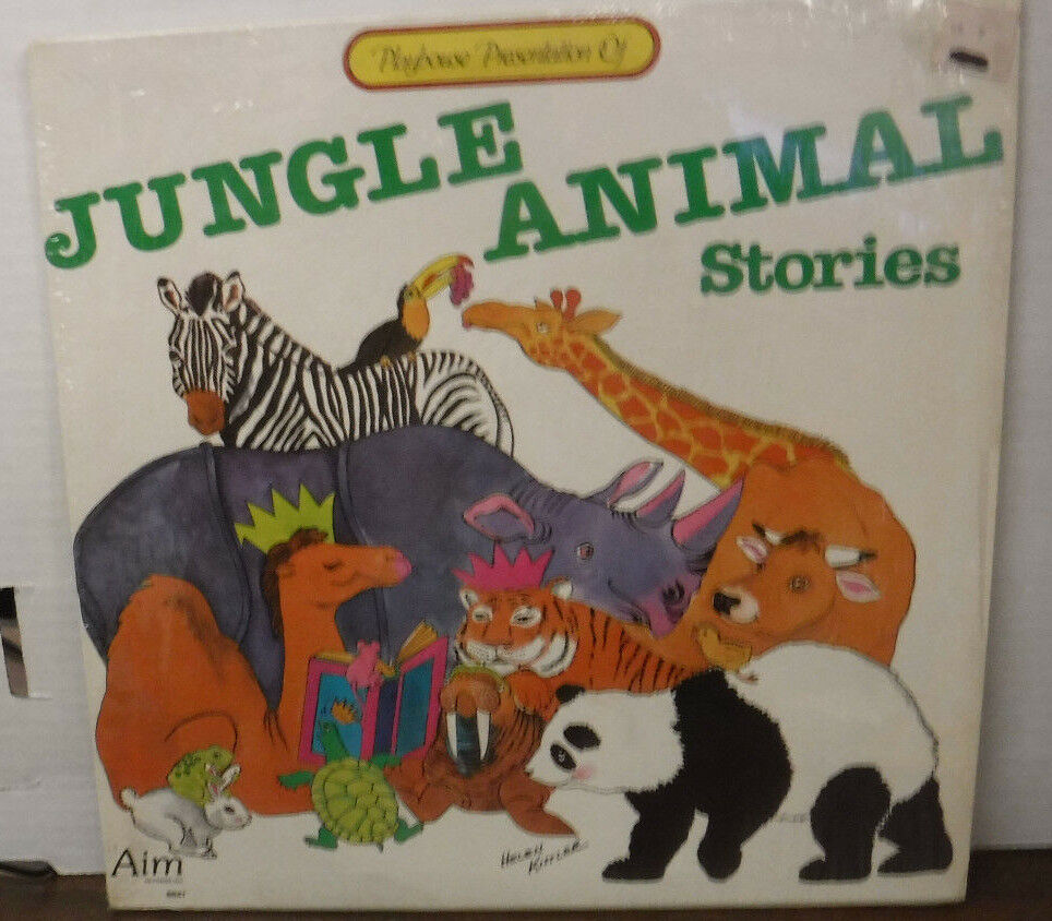 Playhouse presentation of jungle animal stories vinyl AIM-s841 012718LLE2