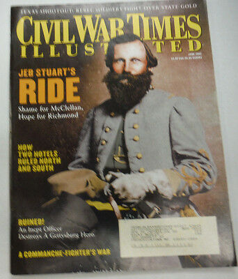 Civil War Times Magazine Jeb Stuart's Ride June 2002 071715R