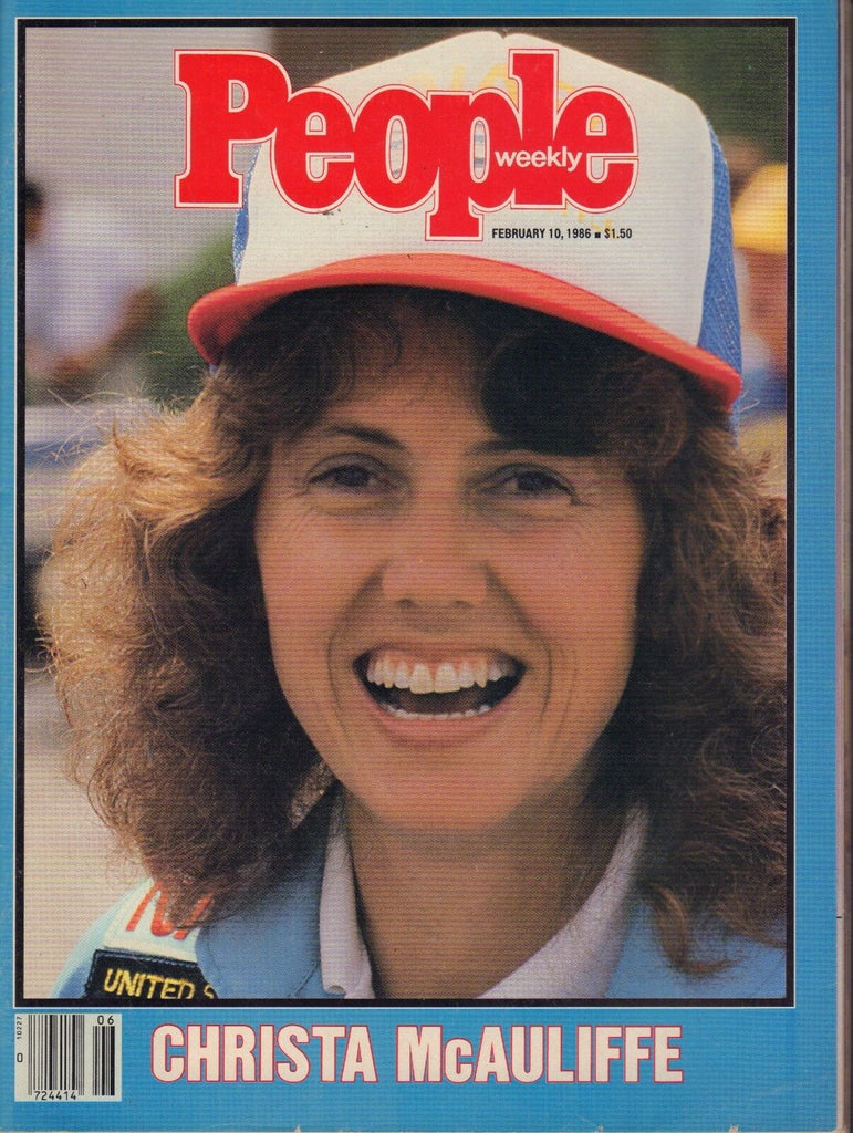 People Magazine February 10 1986 Christa McAuliffe 082617nonjhe