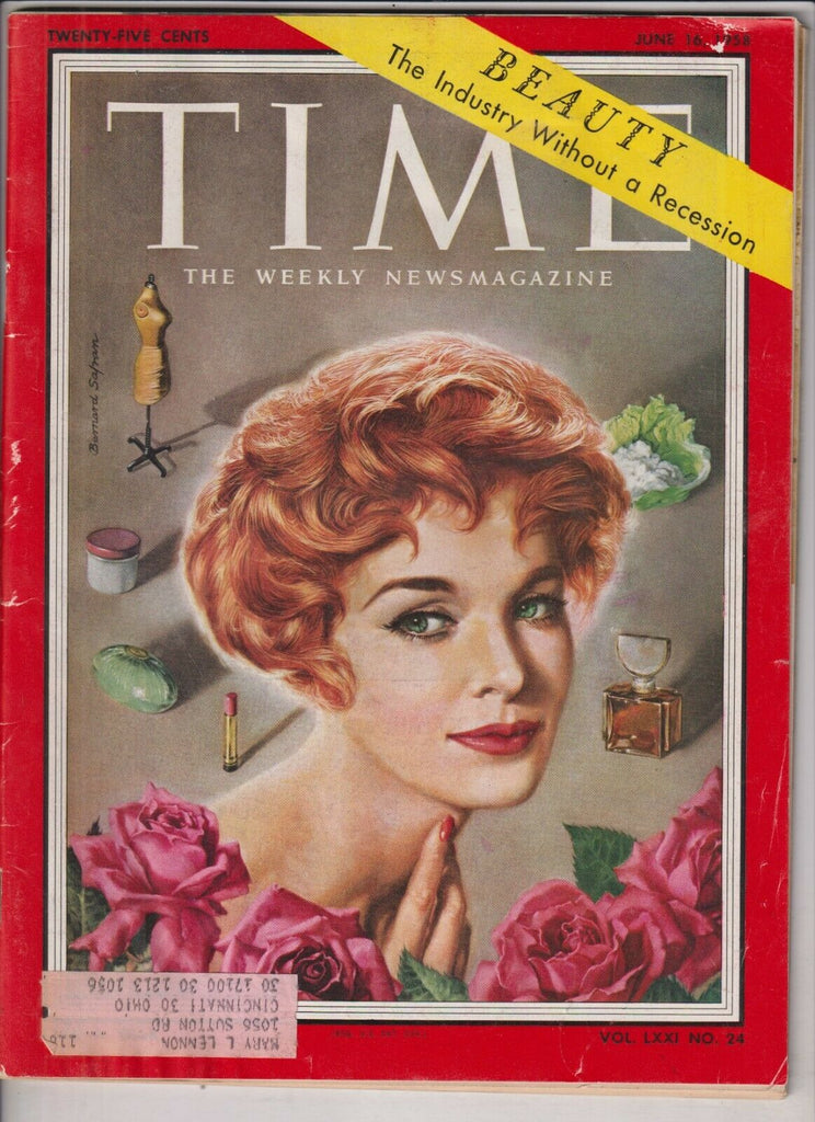 Time Mag The Beauty Industry June 16, 1958 021720nonr